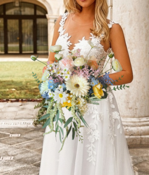 Spring, summer wildflower bouquet